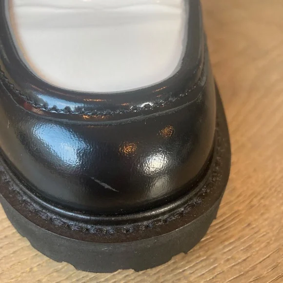 Thursday Boot Company Black and White Penny Loafers - Picture 11 of 11